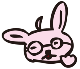 Rabbit for judgment sticker #1994216