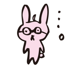 Rabbit for judgment sticker #1994228