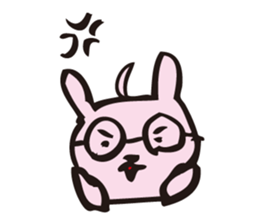 Rabbit for judgment sticker #1994232