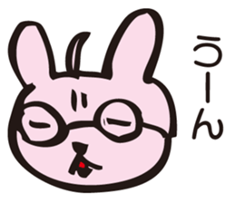 Rabbit for judgment sticker #1994237