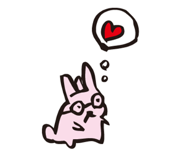 Rabbit for judgment sticker #1994239