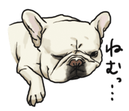 French Bulldog "BULLO" 2 sticker #1994488