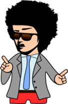 sunglasses people vol.24 sticker #1995200