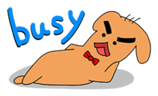 Dog gentlemanly sticker #1995558