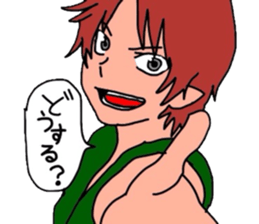 kazu and megu date sticker #1995587