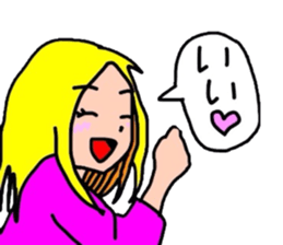 kazu and megu date sticker #1995594