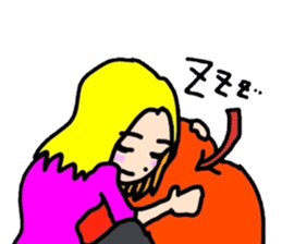 kazu and megu date sticker #1995600