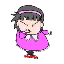 Pretty KISS sticker #1996287