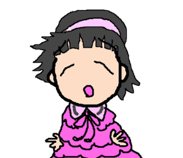 Pretty KISS sticker #1996291