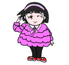 Pretty KISS sticker #1996297