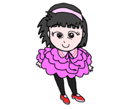 Pretty KISS sticker #1996299