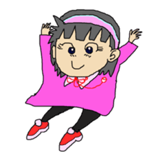 Pretty KISS sticker #1996302