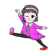 Pretty KISS sticker #1996306