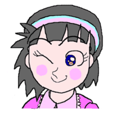 Pretty KISS sticker #1996307