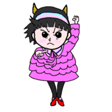 Pretty KISS sticker #1996310