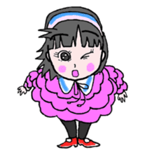 Pretty KISS sticker #1996311