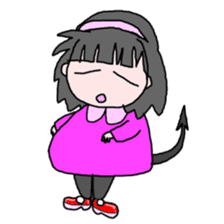 Pretty KISS sticker #1996314