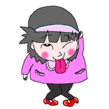 Pretty KISS sticker #1996316