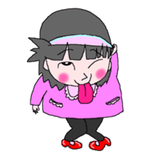 Pretty KISS sticker #1996316