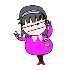 Pretty KISS sticker #1996318