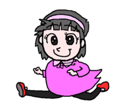 Pretty KISS sticker #1996321