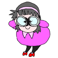 Pretty KISS sticker #1996322