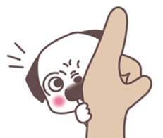 palm Pug sticker #1996560