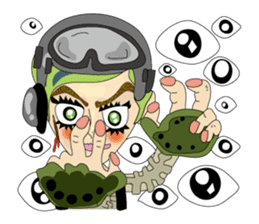 Cheesy People in Tokyo (Eng ver.) sticker #1997006