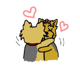 Yorkie every day sticker #1997198