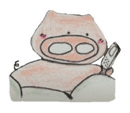 Butasan at Hafu half firing.Frequent use sticker #1997407