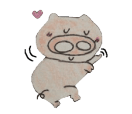 Butasan at Hafu half firing.Frequent use sticker #1997413