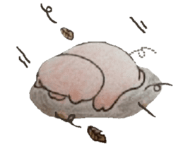 Butasan at Hafu half firing.Frequent use sticker #1997418