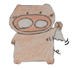 Butasan at Hafu half firing.Frequent use sticker #1997419