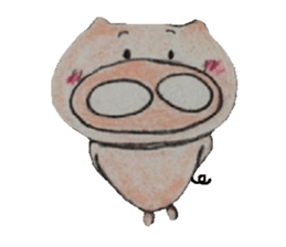 Butasan at Hafu half firing.Frequent use sticker #1997434