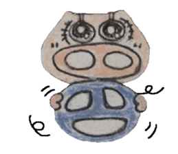 Butasan at Hafu half firing.Frequent use sticker #1997441