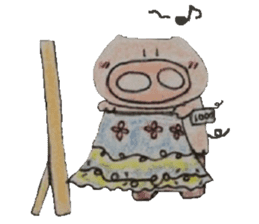 Butasan at Hafu half firing.Frequent use sticker #1997442