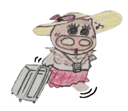 Butasan at Hafu half firing.Frequent use sticker #1997443