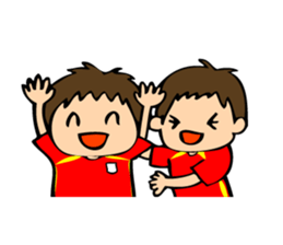 Soccer boys sticker #1997455