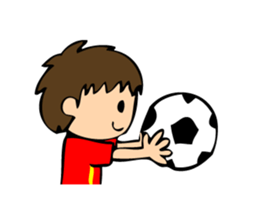 Soccer boys sticker #1997471