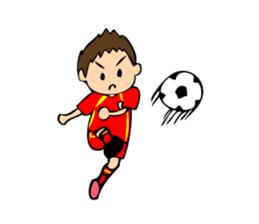 Soccer boys sticker #1997472