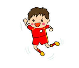 Soccer boys sticker #1997484