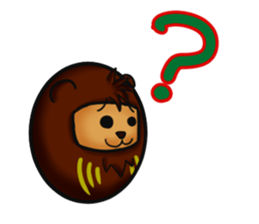 Daruma and Daruma Bear sticker #1997650