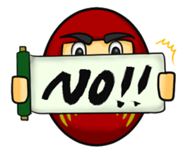 Daruma and Daruma Bear sticker #1997661