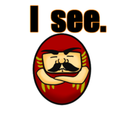 Daruma and Daruma Bear sticker #1997679