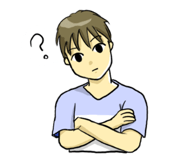 A common boy's everyday life(asia,world) sticker #1998055