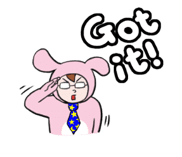 Mr. Rabbit Part2 (English Ver.) sticker #1998206