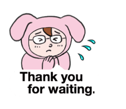 Mr. Rabbit Part2 (English Ver.) sticker #1998233