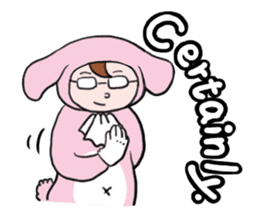 Mr. Rabbit Part2 (English Ver.) sticker #1998238