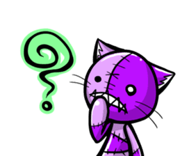 Zombie cat NUE ENGLISH Ver sticker #1998407