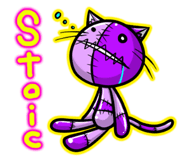 Zombie cat NUE ENGLISH Ver sticker #1998411